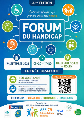 Miniatude de l'evenement Forum du handicap de Rouen